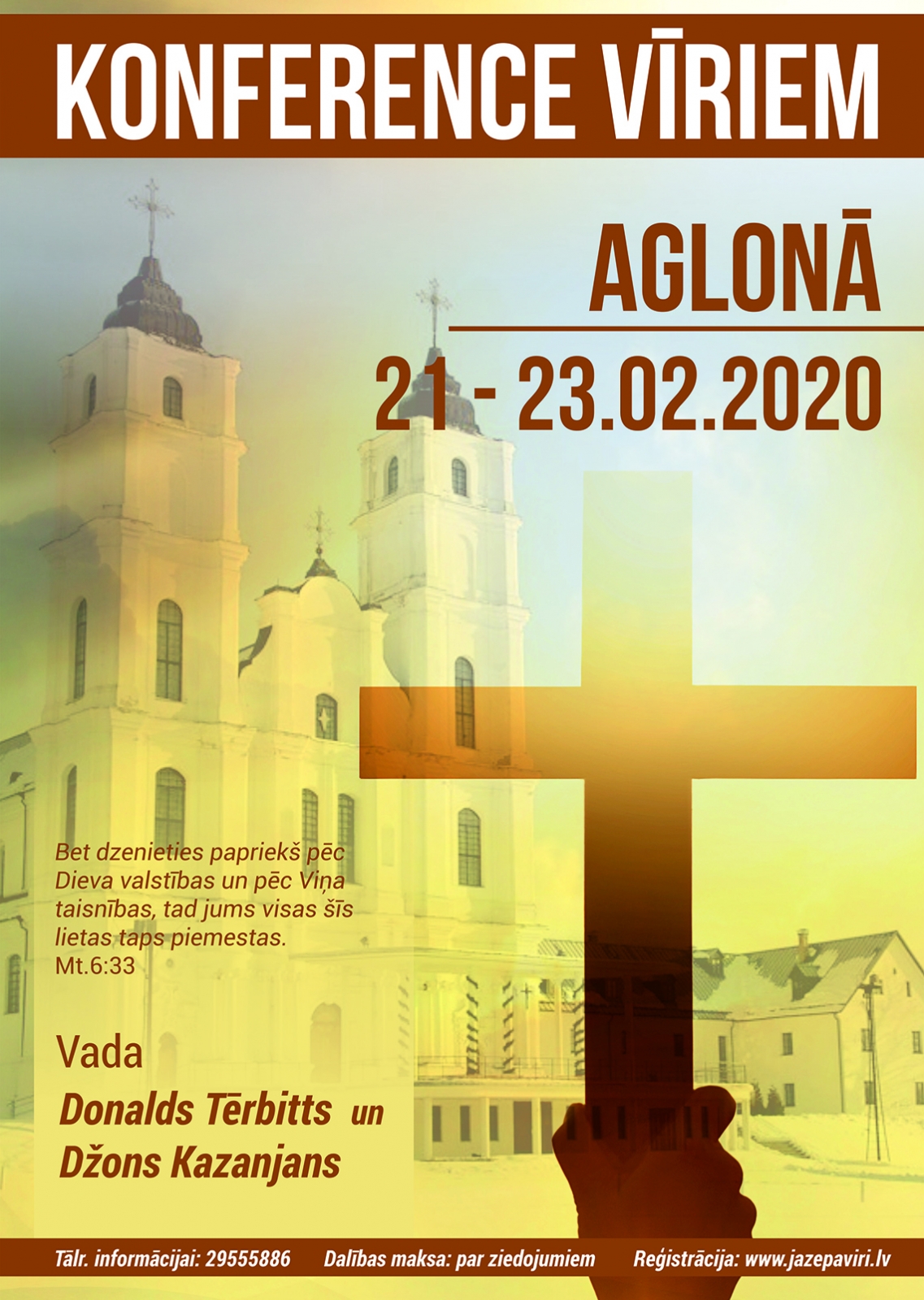 Konference viriem Aglona plakats web